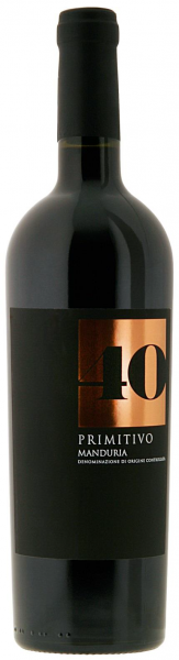 Primitivo Puglia 40 0,75l