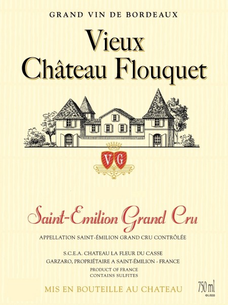 Vieux Château Flouquet Saint Emilion Grand Cru 2021