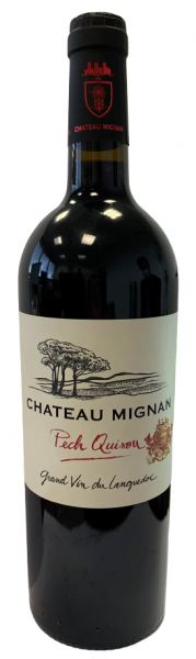 Château Mignan Pech Quisou Rouge 2019 AOP Minervois
