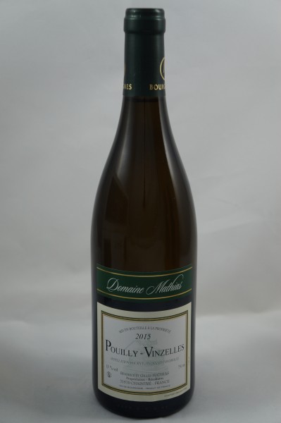 Domaine Mathias Pouilly Vinzelles Les Longeays 2019