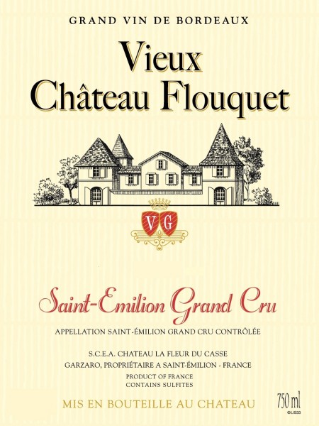 Vieux Château Flouquet Saint Emilion Grand Cru 2020