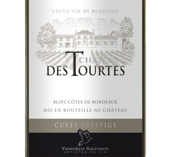 Château des Tourtes Cuvée Prestige Blanc 2015